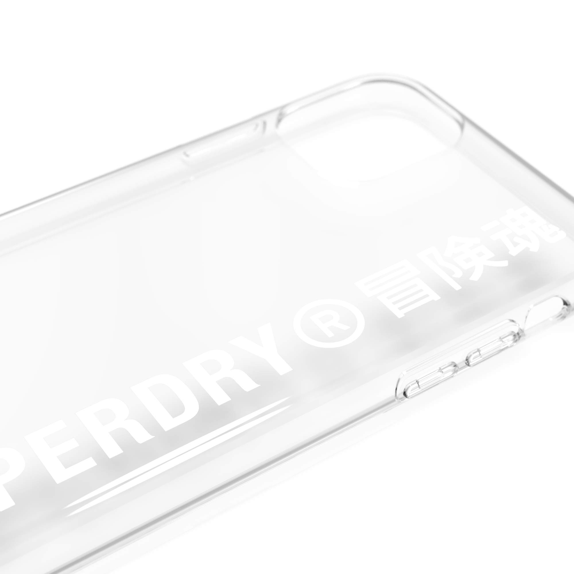 Superdry Coques de Protection coque iPhone 11 transparente blanche