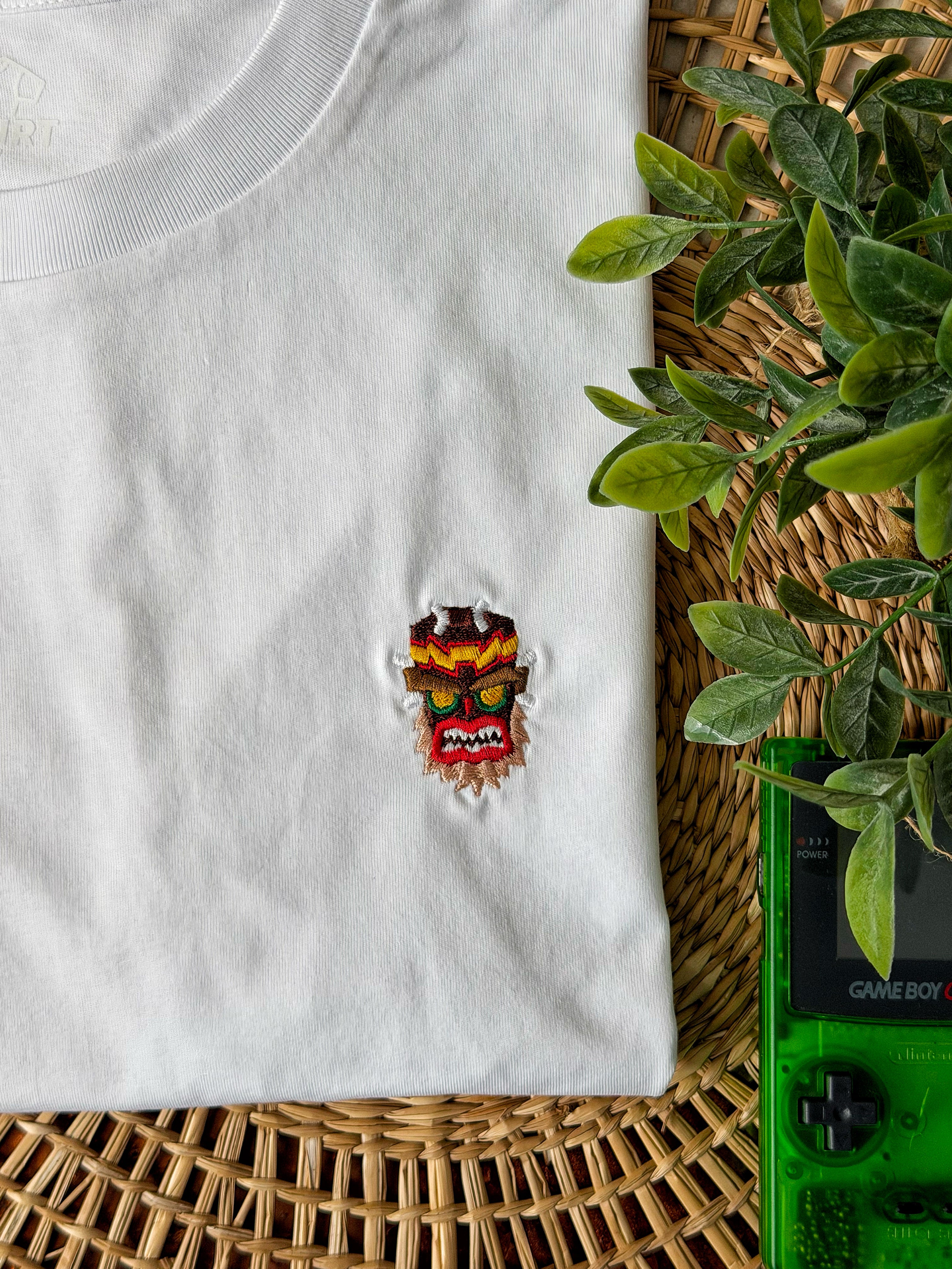 Juste Un T-shirt T-shirts Brodés Uka Uka t-shirt coton biologique