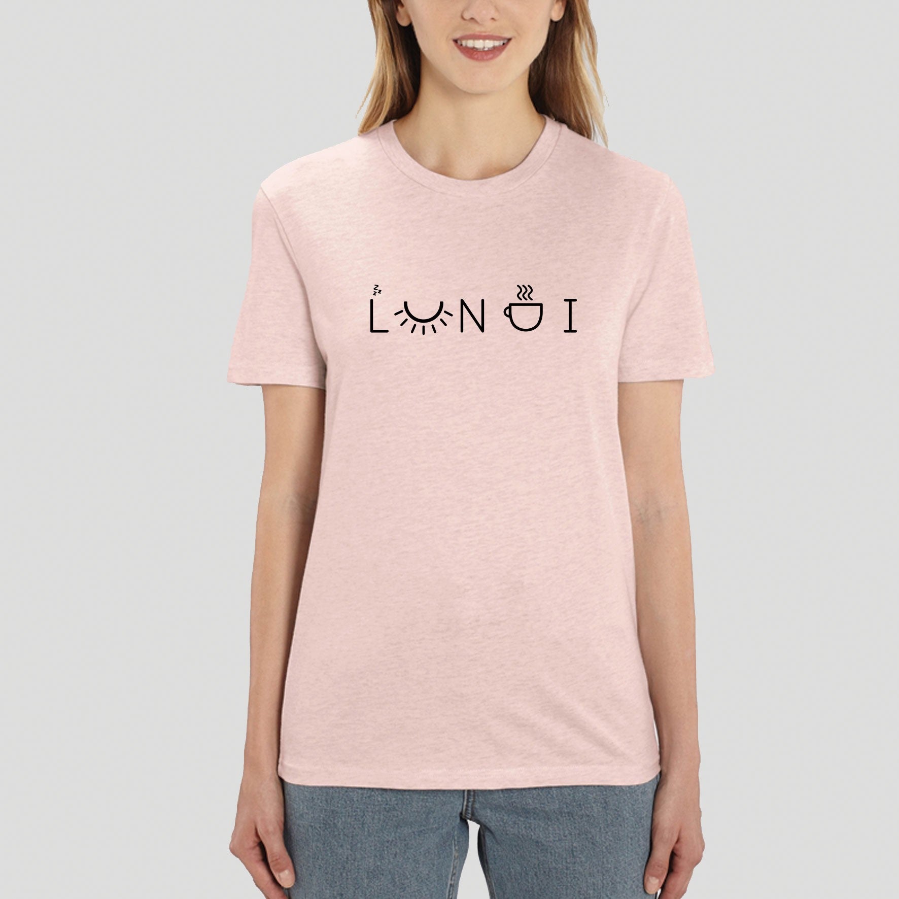 Juste Un T-shirt T-shirts Imprimés Lundi t-shirt femme imprimé