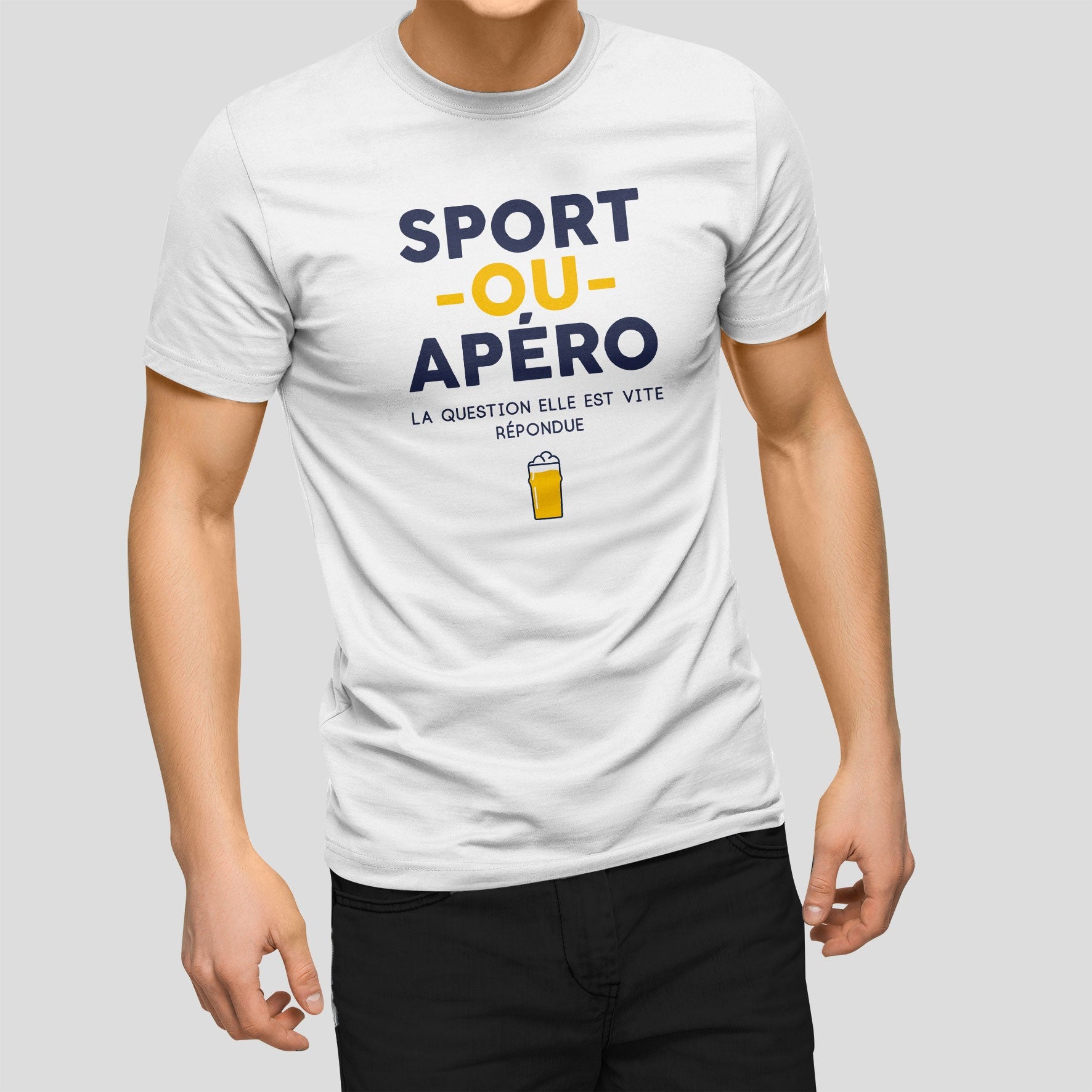 Juste Un T-shirt T-shirts Imprimés Sport ou Apéro t-shirt homme
