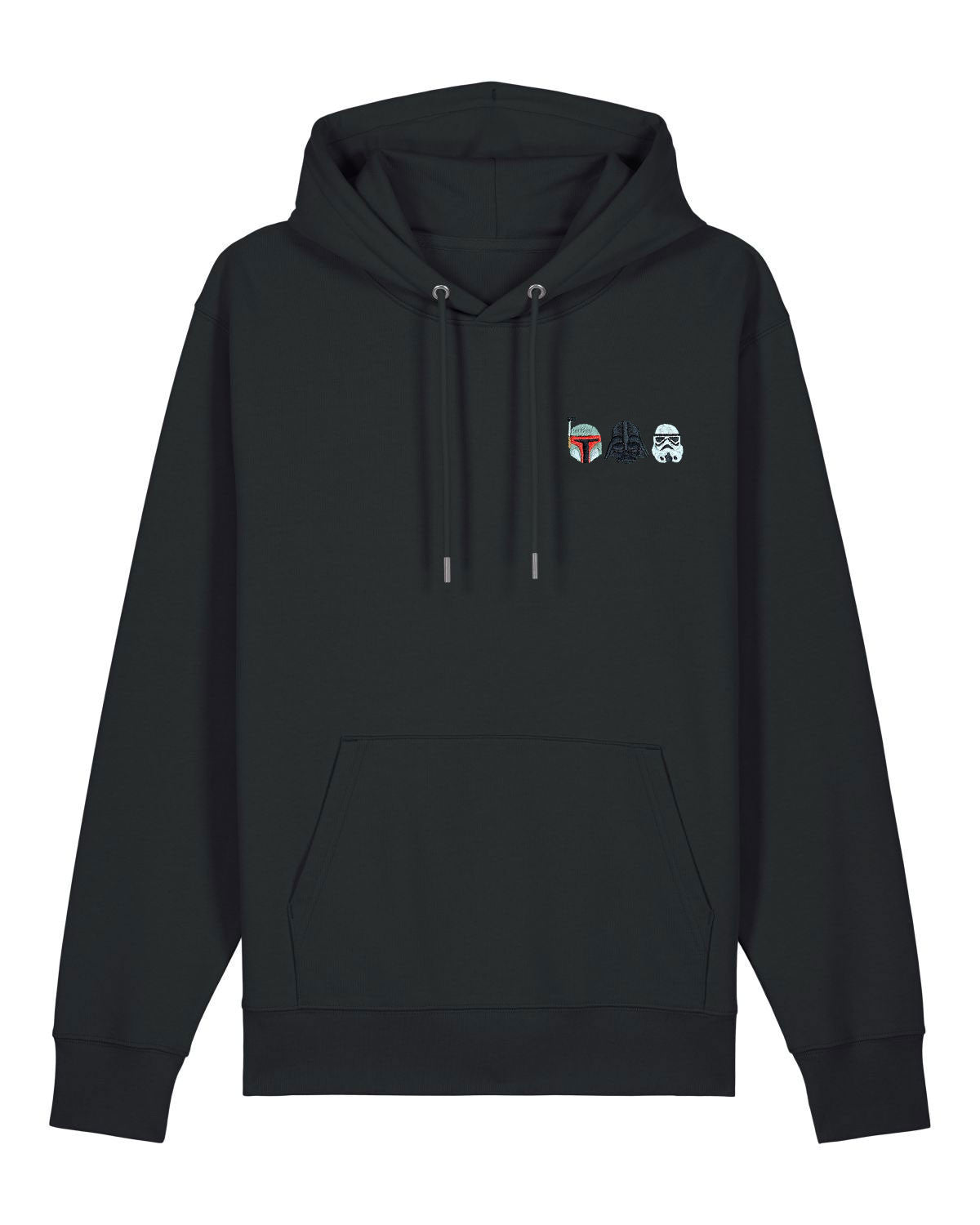 Juste Un T-shirt Sweats à Capuche Star Wars Sweat coton bio brodé