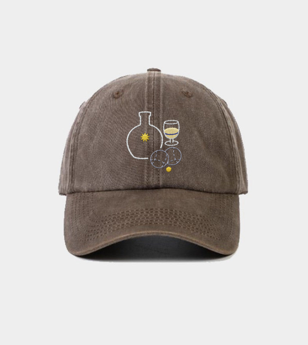 Juste Un T-shirt Casquettes La Pétanque des vacances casquette brodée