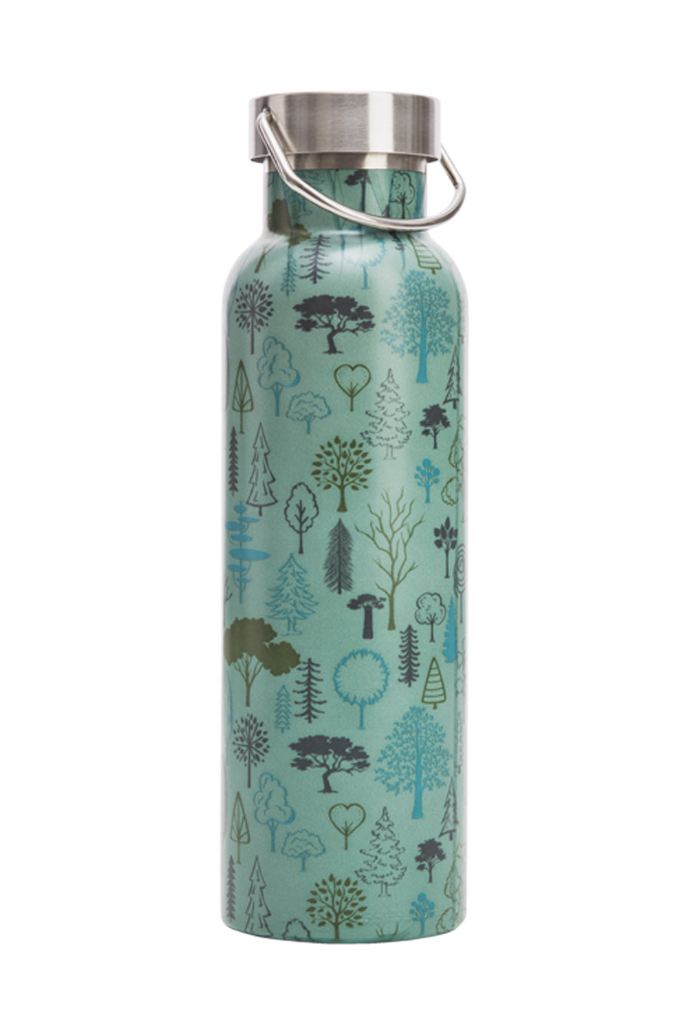 Tranquillo Gourde thermos forêt gourde isotherme 600 ml inox