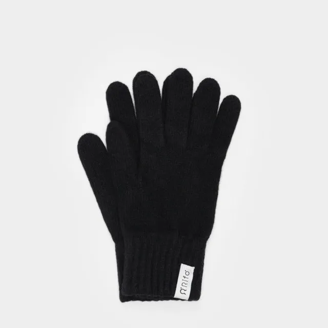 Sourire Multicolore Gants et mitaines Anita gants femme cachemire recyclé