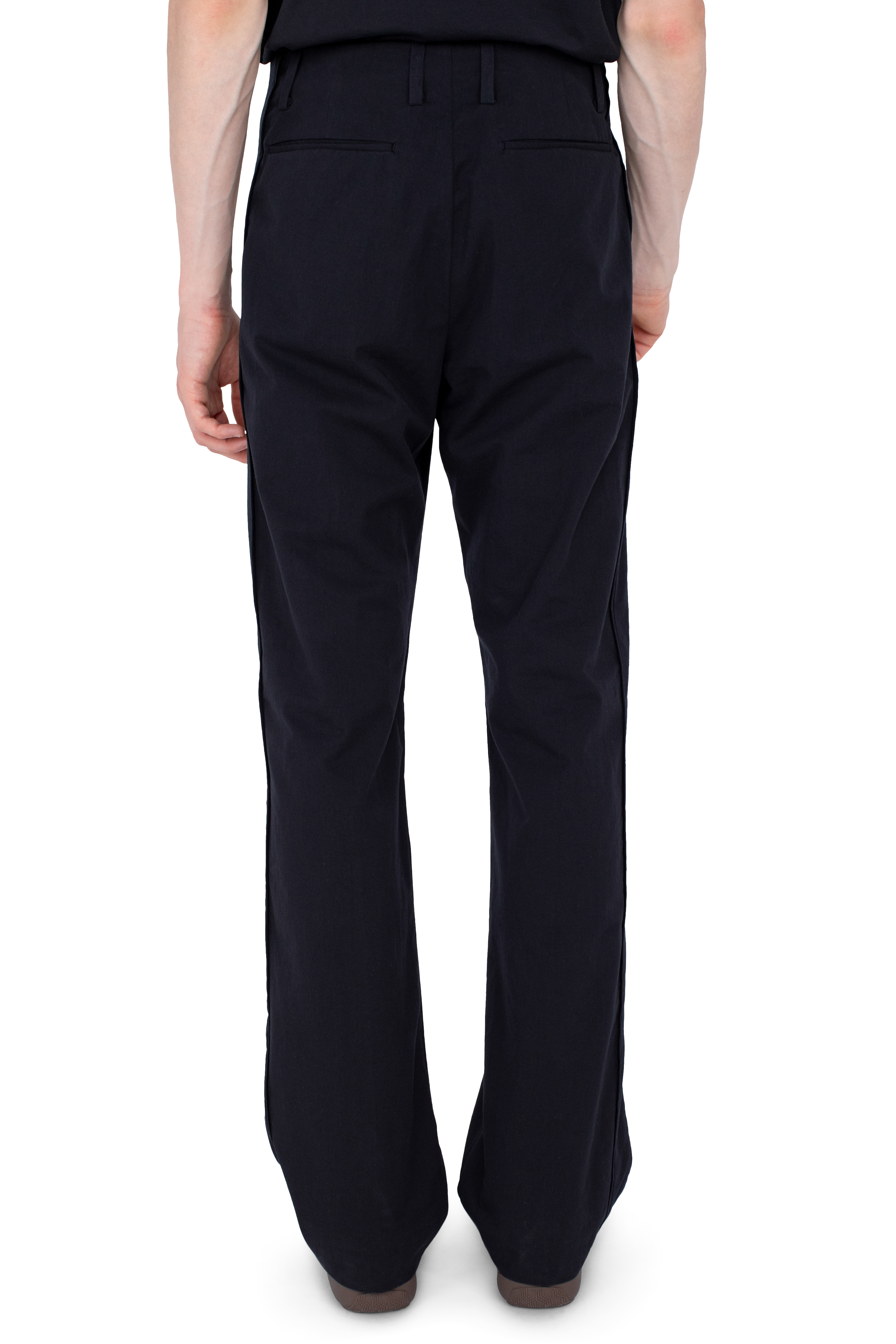 Kiko Kostadinov Bottoms GRAATSMA Trouser pantalon Shadow Black coton bio