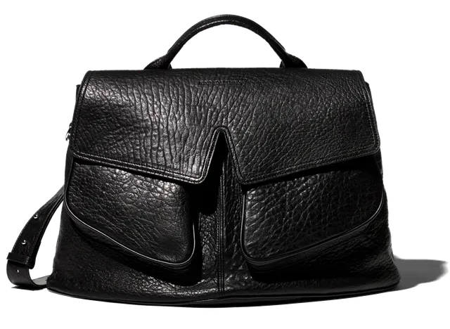 Kiko Kostadinov Bags MEZULARI Bag sac besace noir cuir