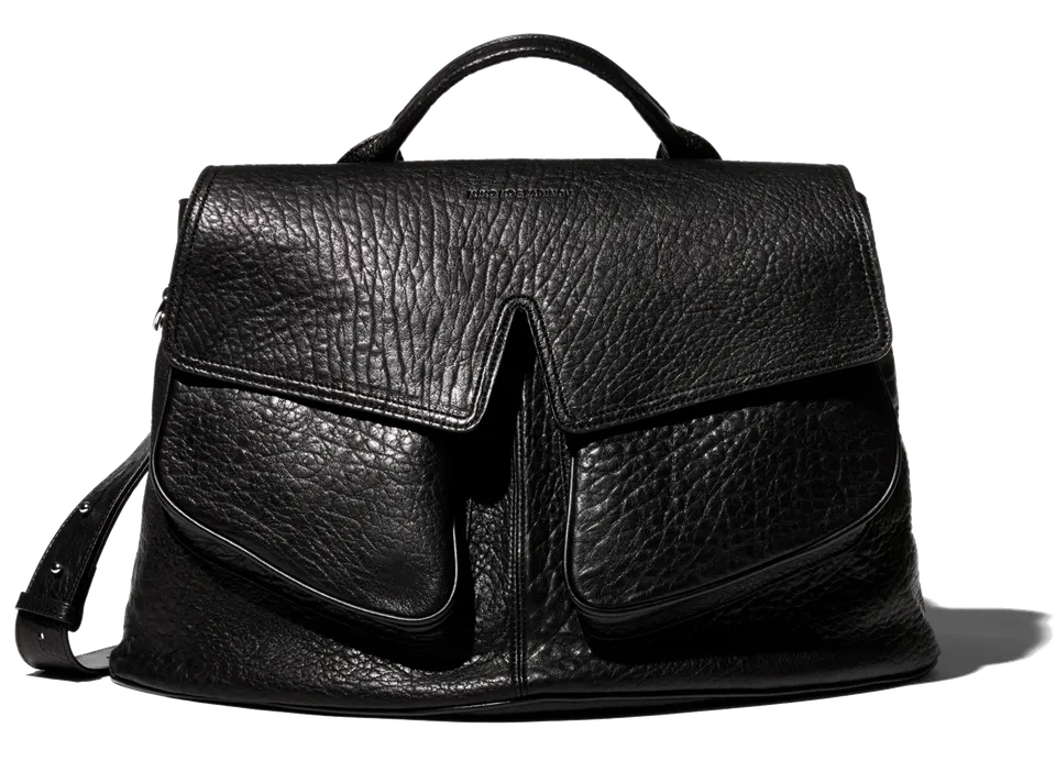Kiko Kostadinov Bags MEZULARI Bag sac besace noir cuir