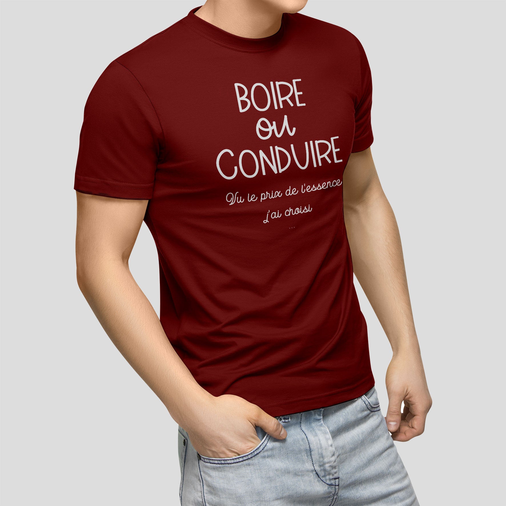 Juste Un T-shirt T-shirts Imprimés Boire ou Conduire t-shirt imprimé