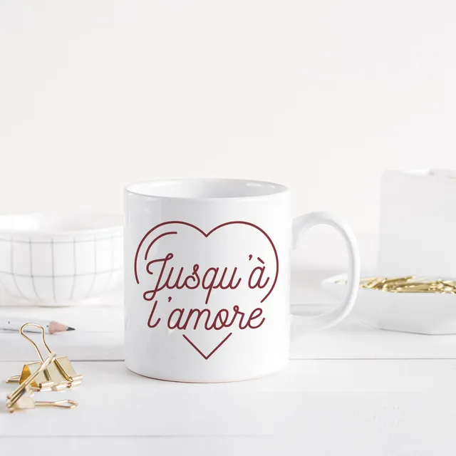 Juste Un T-shirt Mugs Jusqu'à l'amore mug