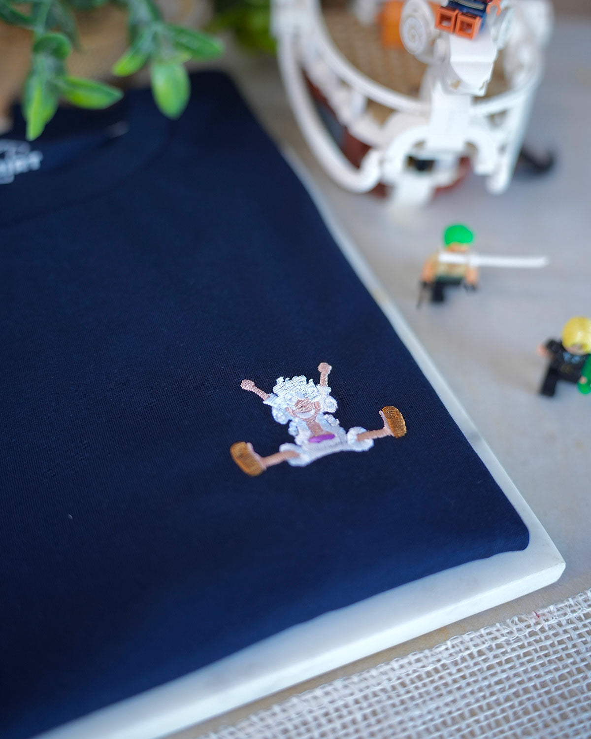 Juste Un T-shirt T-shirts Brodés Joy t-shirt brodé coton bio