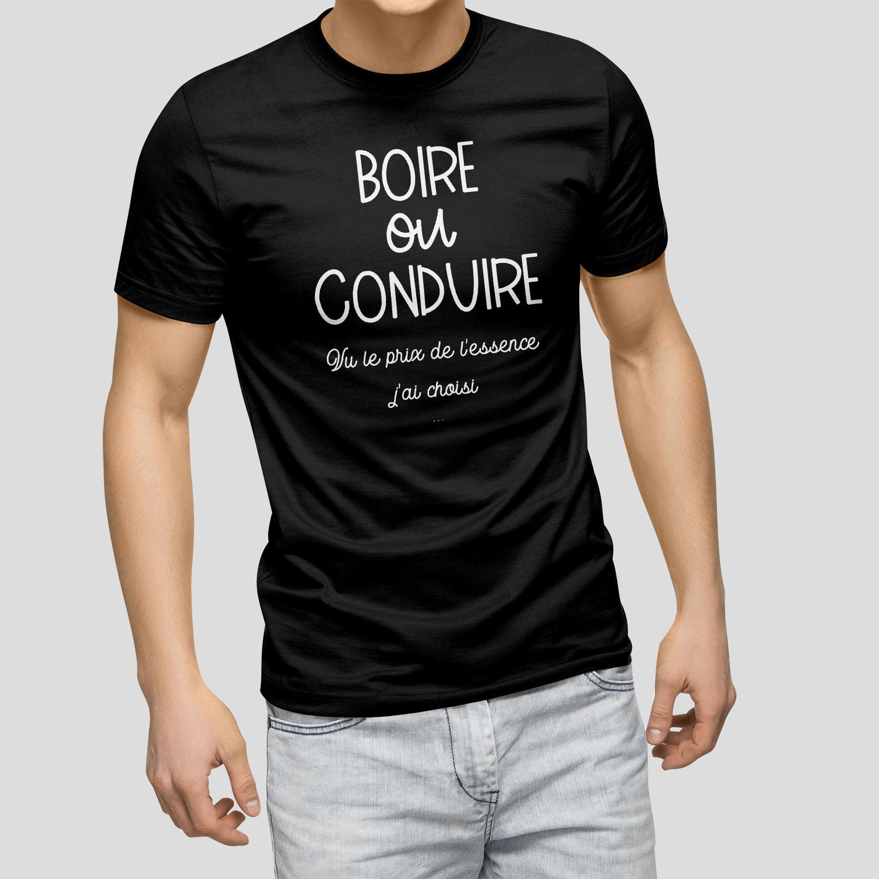 Juste Un T-shirt T-shirts Imprimés Boire ou Conduire t-shirt imprimé