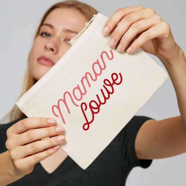 Juste Un T-shirt Pochettes Maman Louve pochette cadeau
