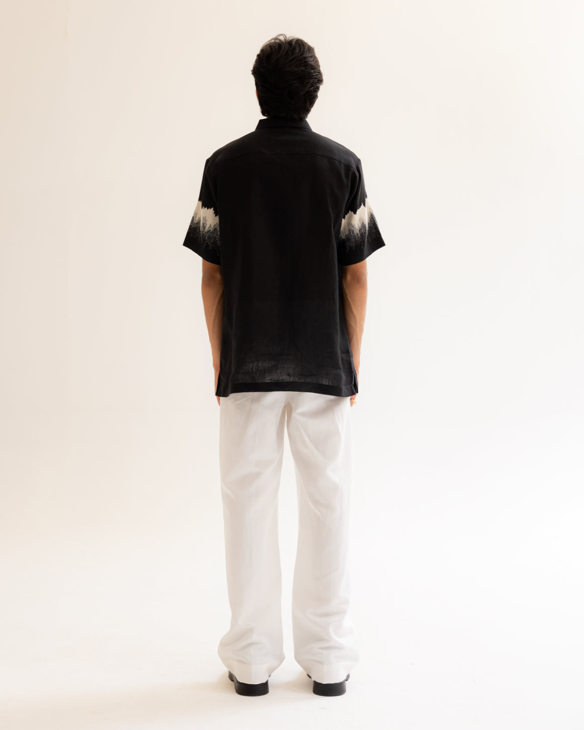 COUNTRYMADE Shirts Dust Trail Shirt chemise noire en lin