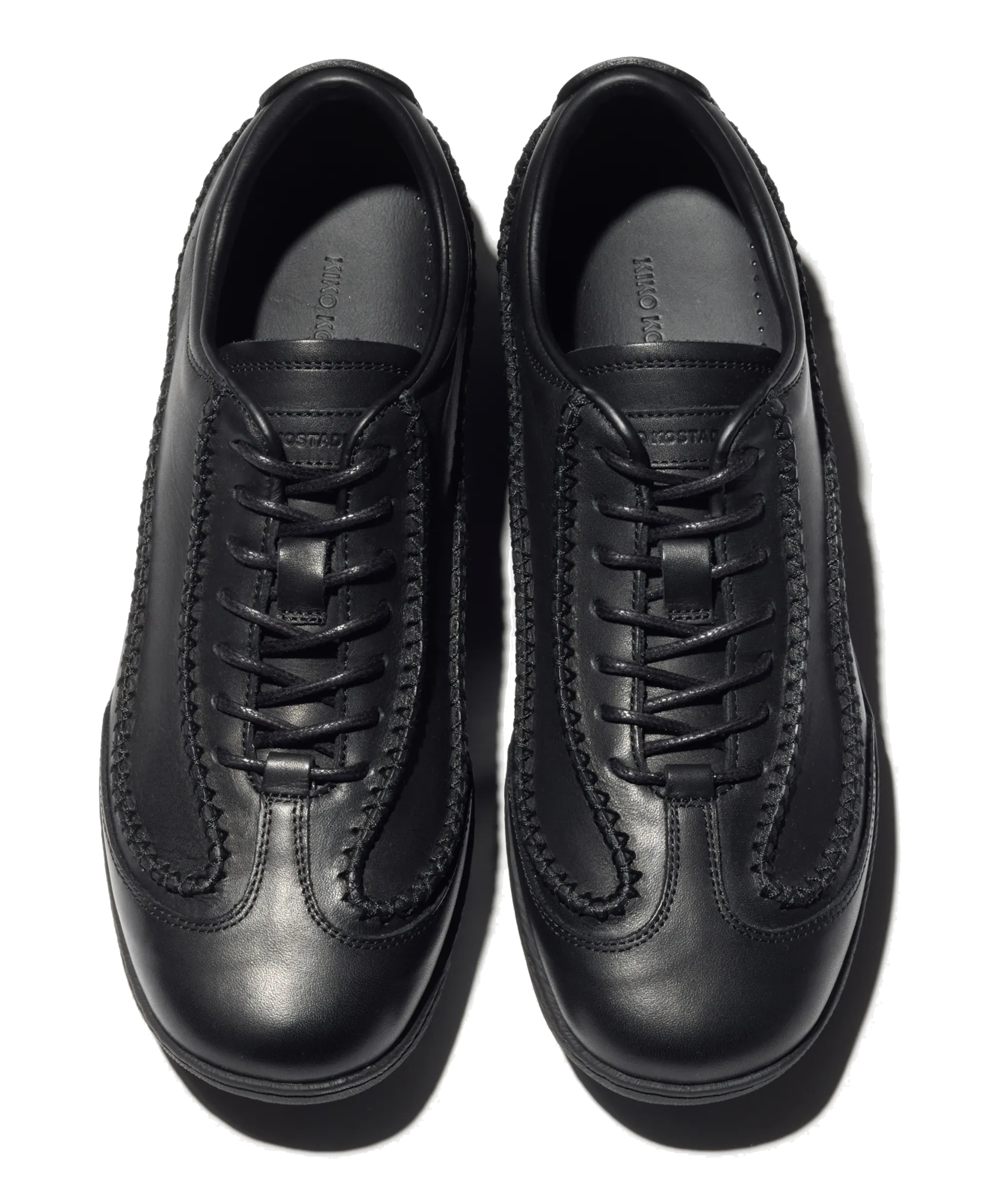 Kiko Kostadinov Shoes SARGO chaussures Black en cuir