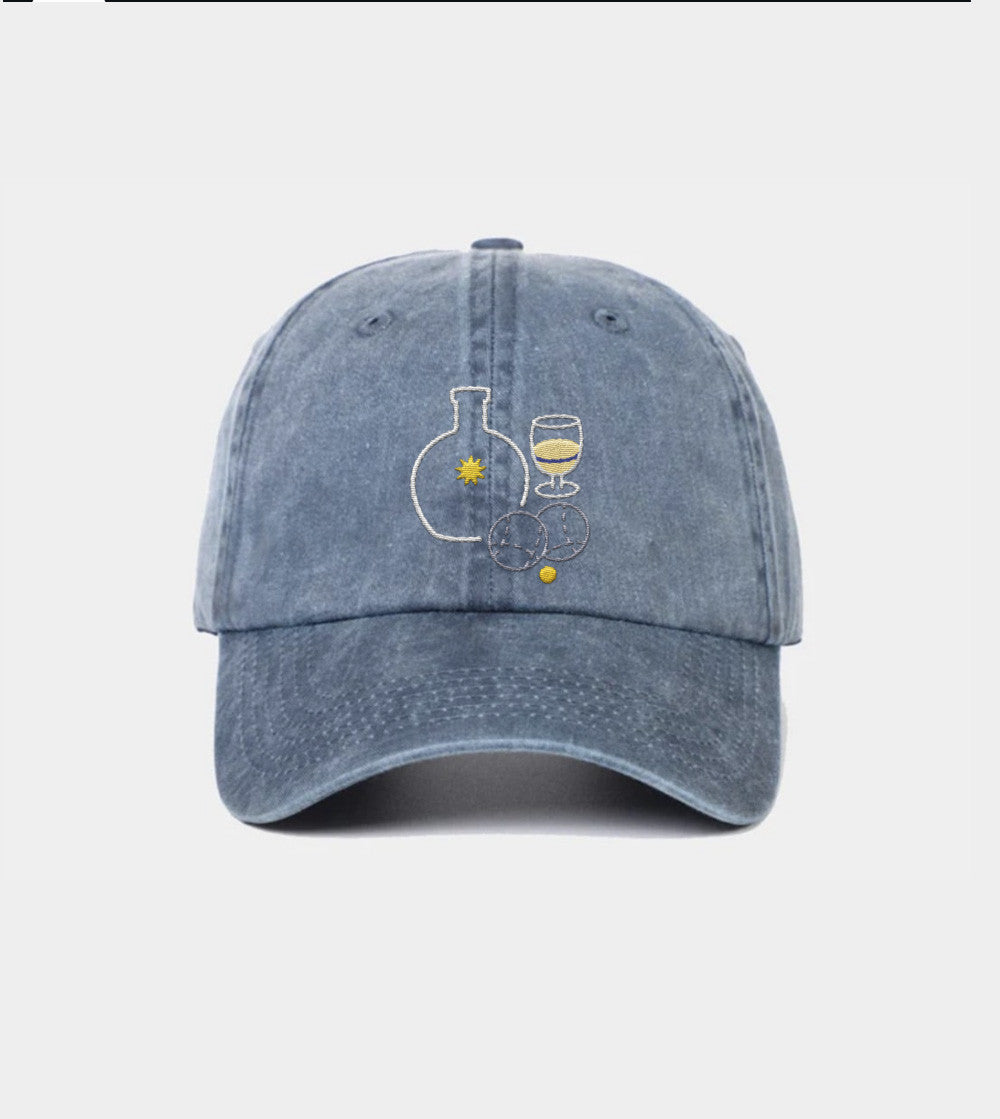 Juste Un T-shirt Casquettes La Pétanque des vacances casquette brodée
