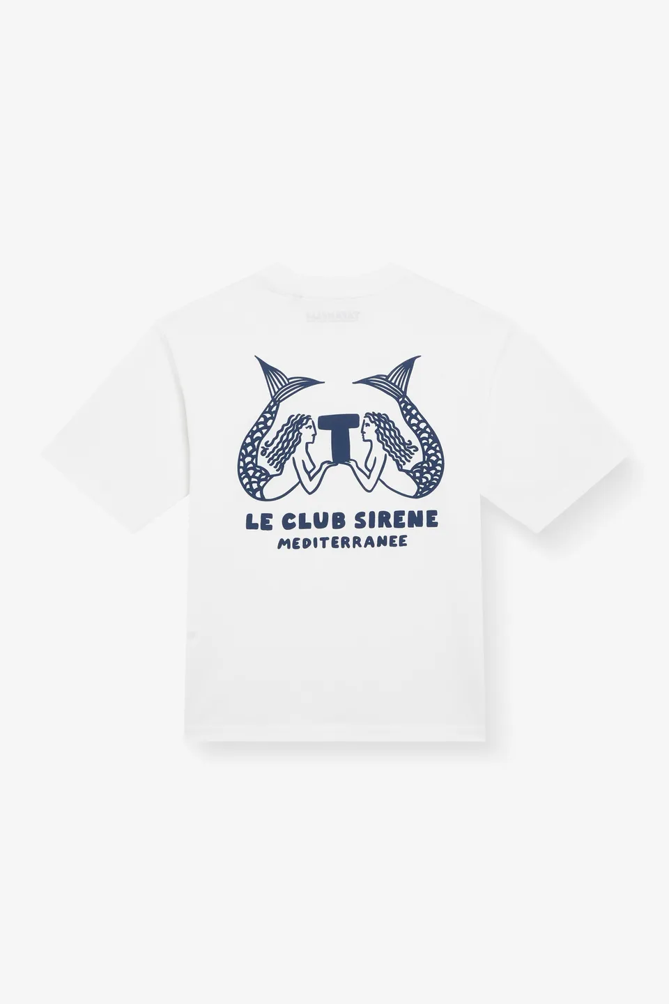 TAFANELLI T-Shirts LE CLUB SIRÈNE t-shirt blanc tailles XS à XXL