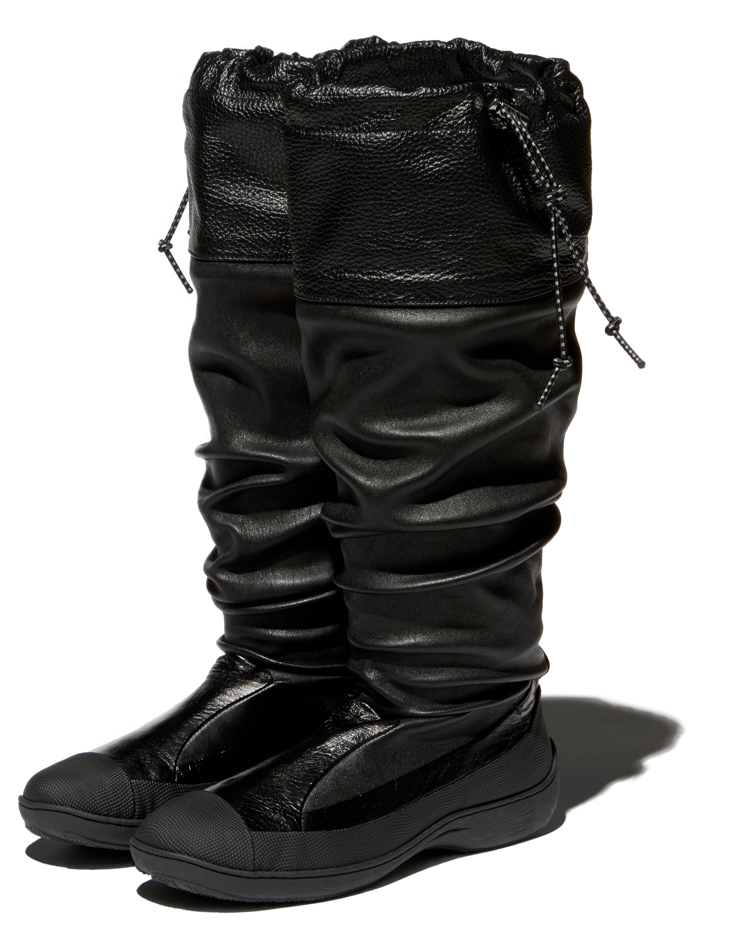Kiko Kostadinov Shoes AVOCET Leather Boots bottes cuir noir