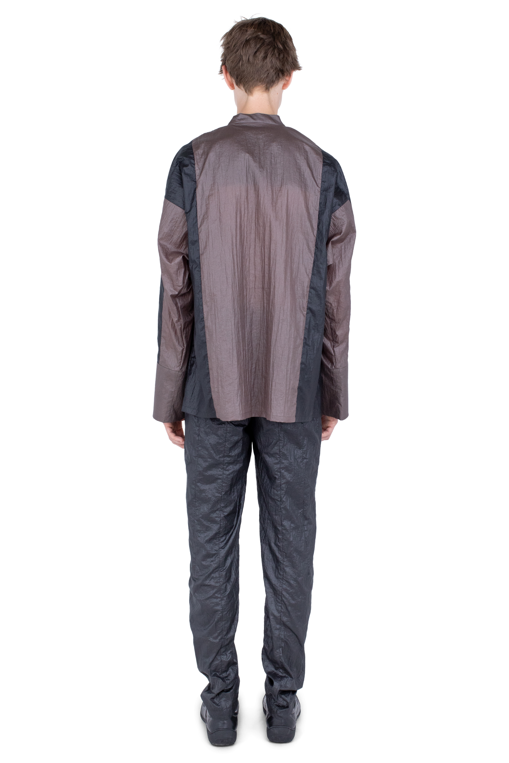 Kiko Kostadinov Tops HERTEL Stripe Pullover haut Terra nylon