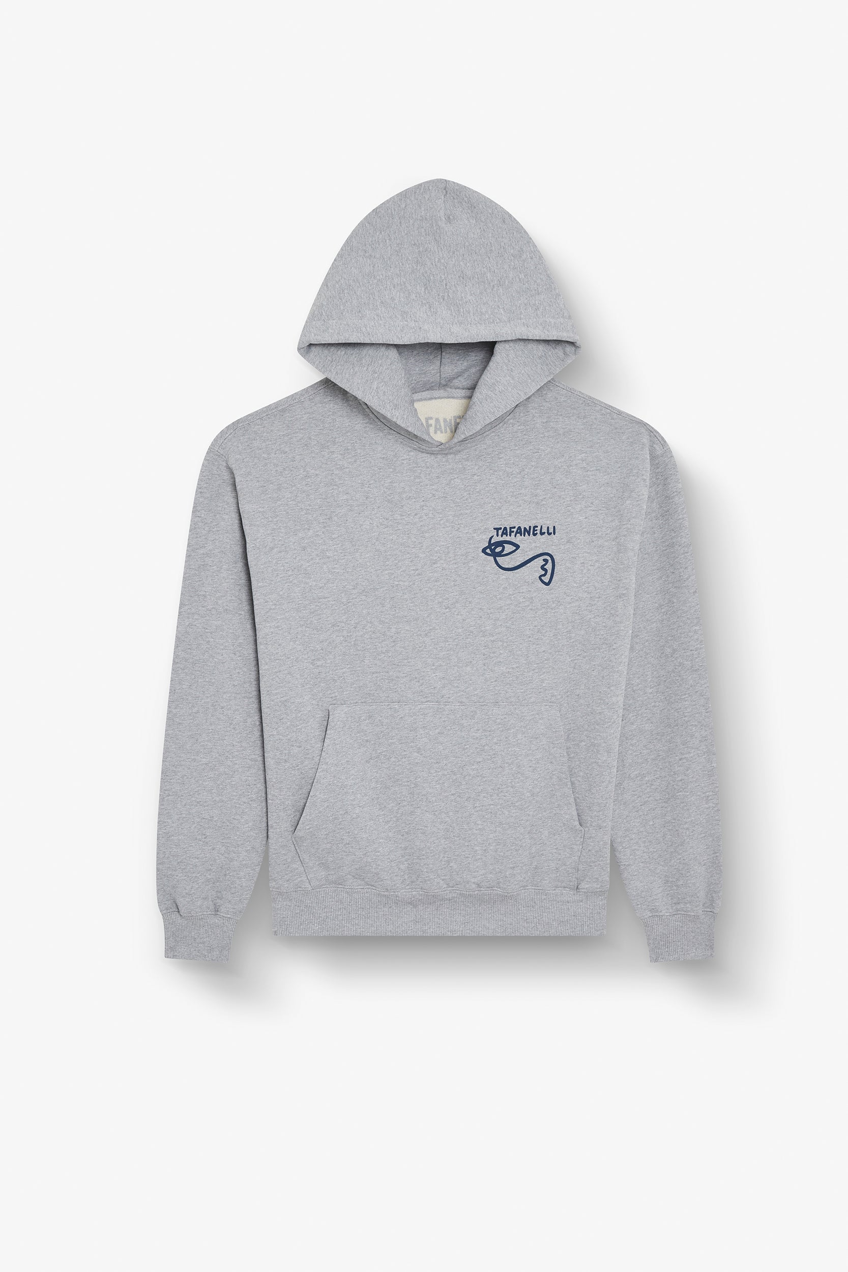 TAFANELLI Hoodies LE HOODIE CORSICA sweat à capuche gris chiné