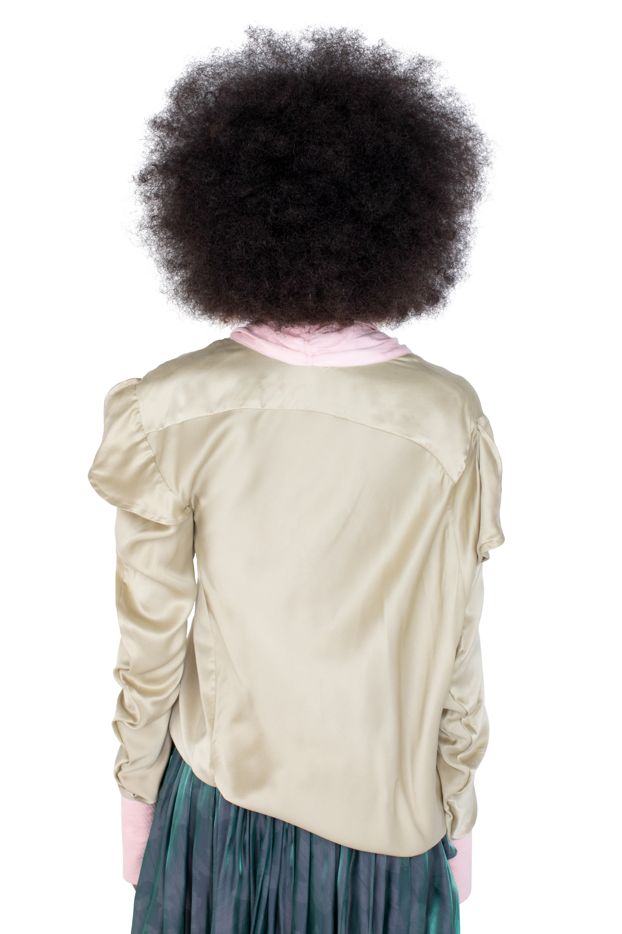 Kiko Kostadinov Tops EVELYN Blouse blouse Pebble en soie