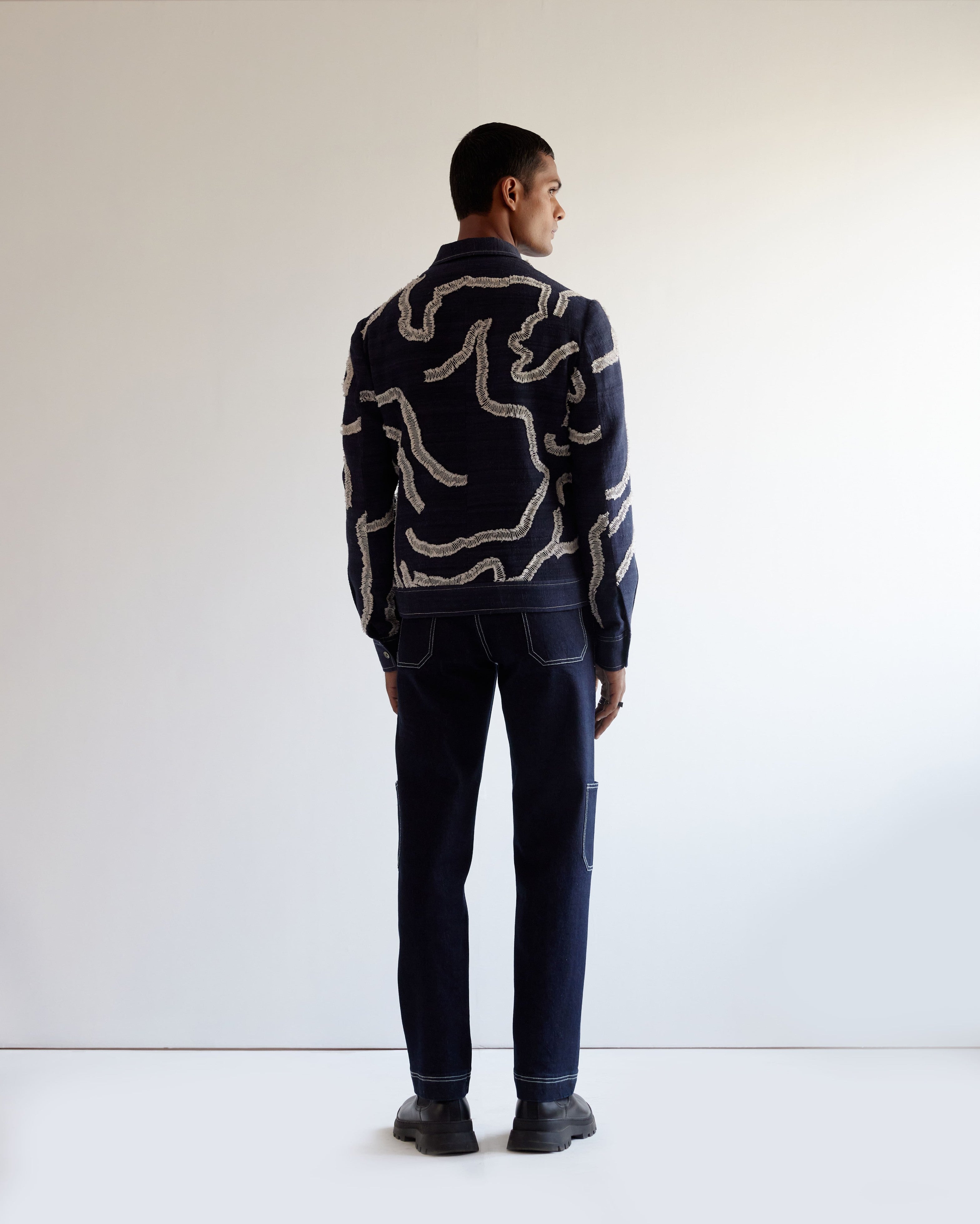 COUNTRYMADE Jackets DNA Short Jacket veste courte brodée en soie