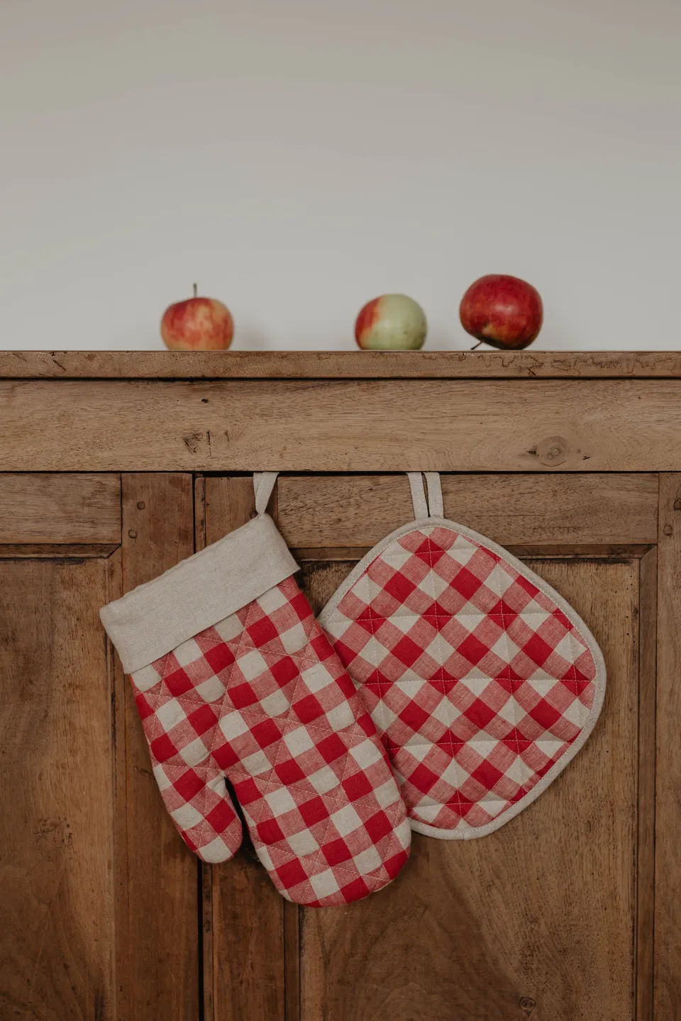 Laumė linen Home Edit manique et dessous de plat lin naturel