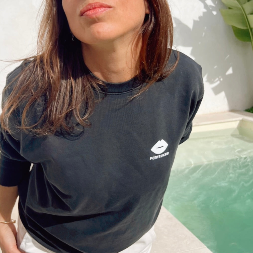 PANTRUCHE Sweats PANTRUCHE carbone sweat coton bio S/M/L