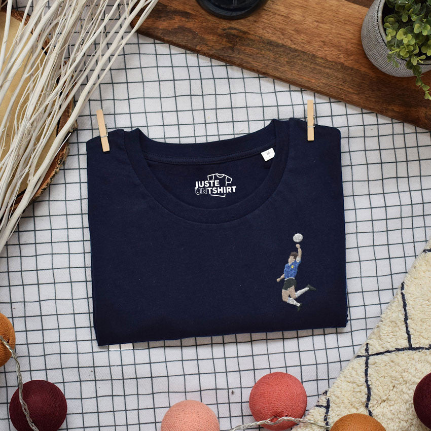 Juste Un T-shirt T-shirts Brodés La main de Dieu t-shirt brodé