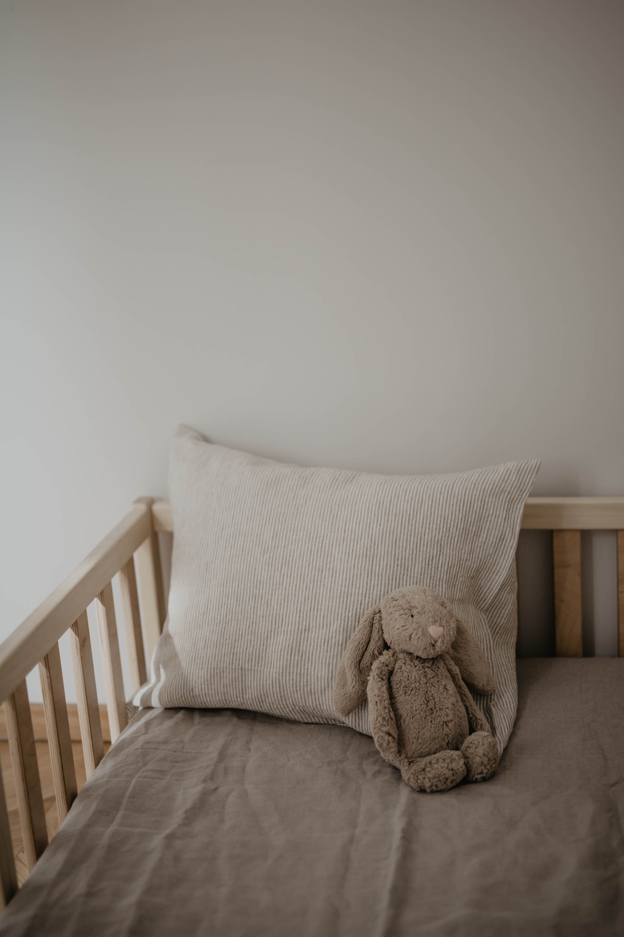 Laumė linen Home Edit taie d’oreiller en lin carreaux verts