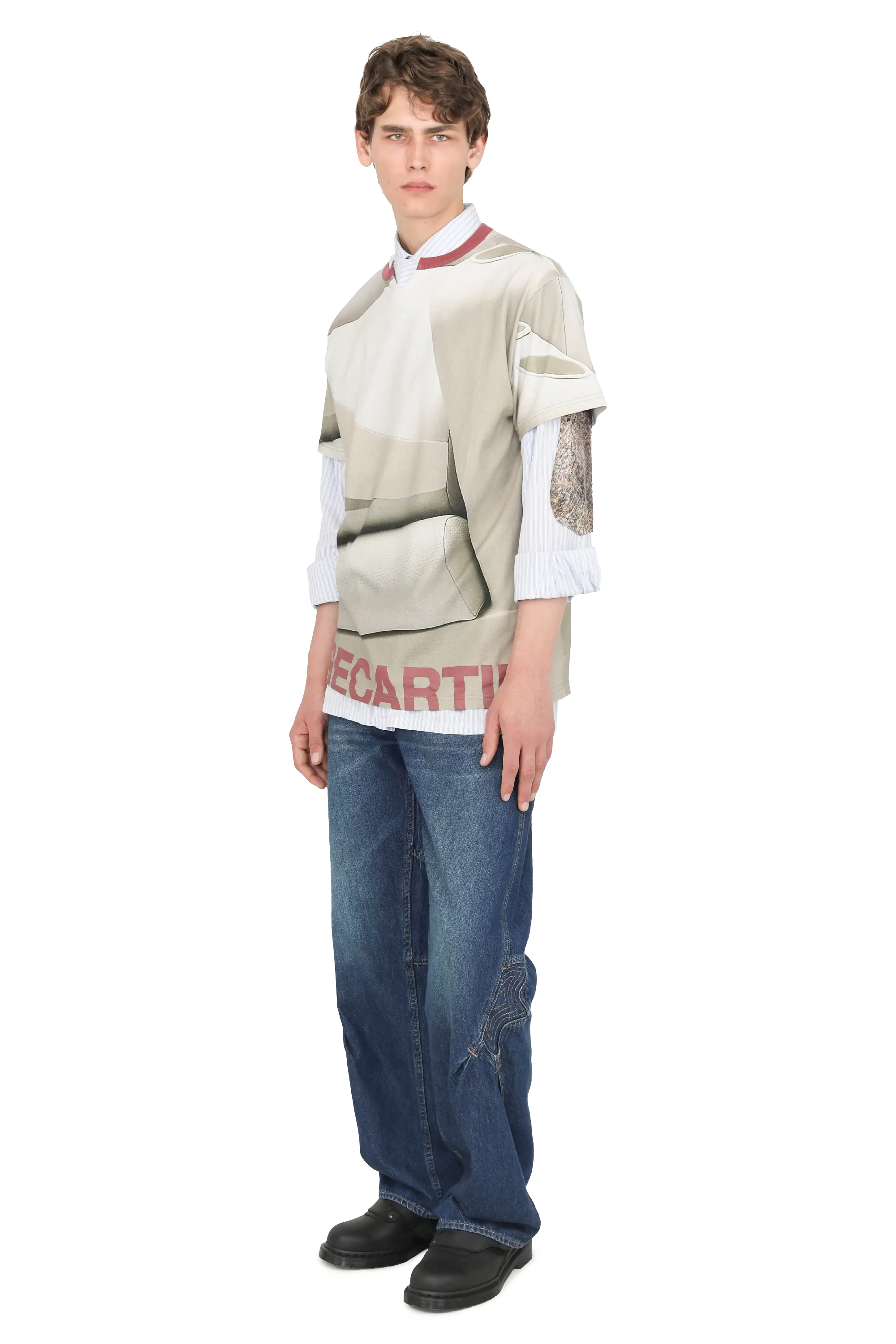 Kiko Kostadinov Shirts FITCH / TRECARTIN LONDON chemise manches courtes Pontoon coton
