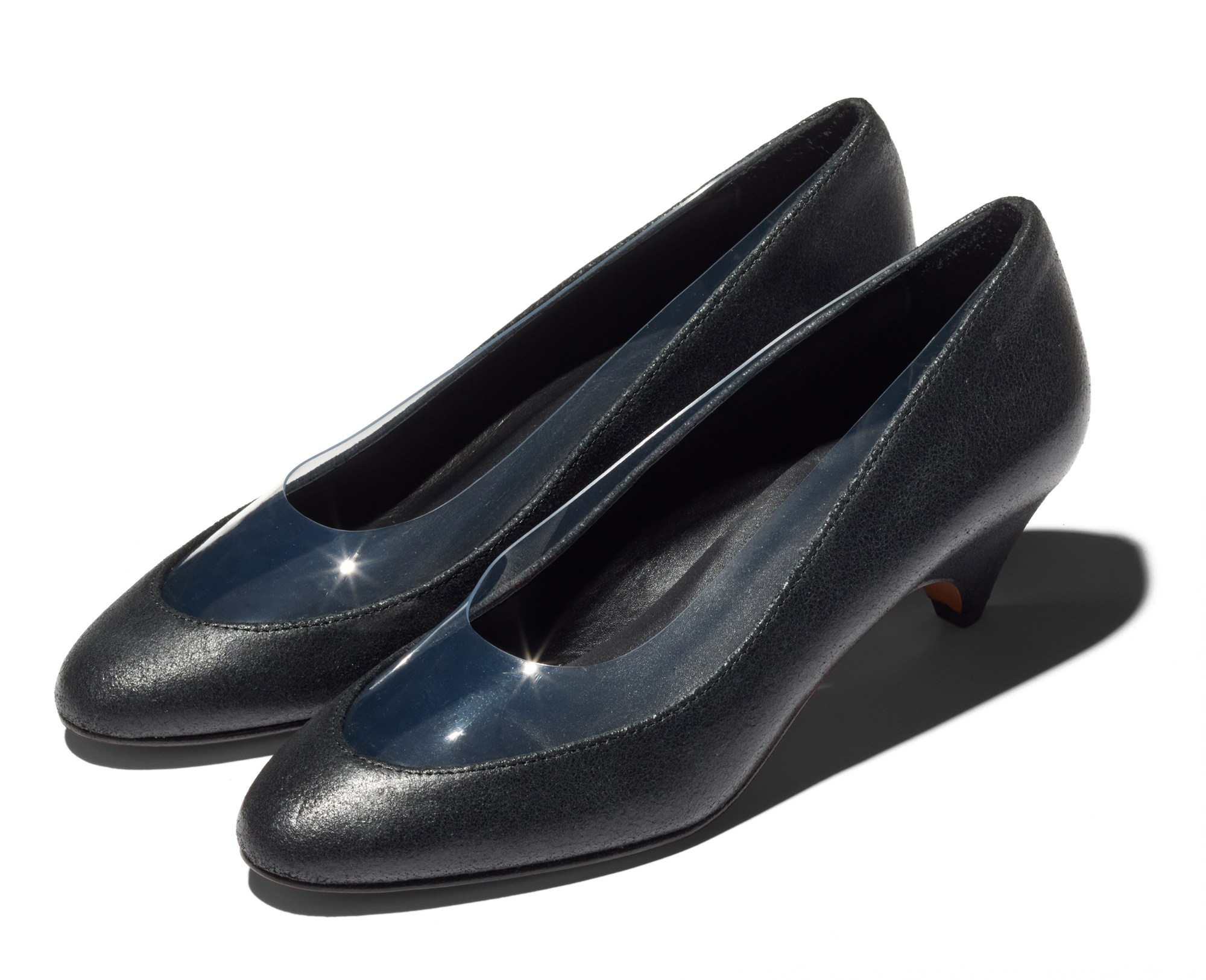 Kiko Kostadinov Shoes JAEGER Pumps escarpins Grain Black cuir