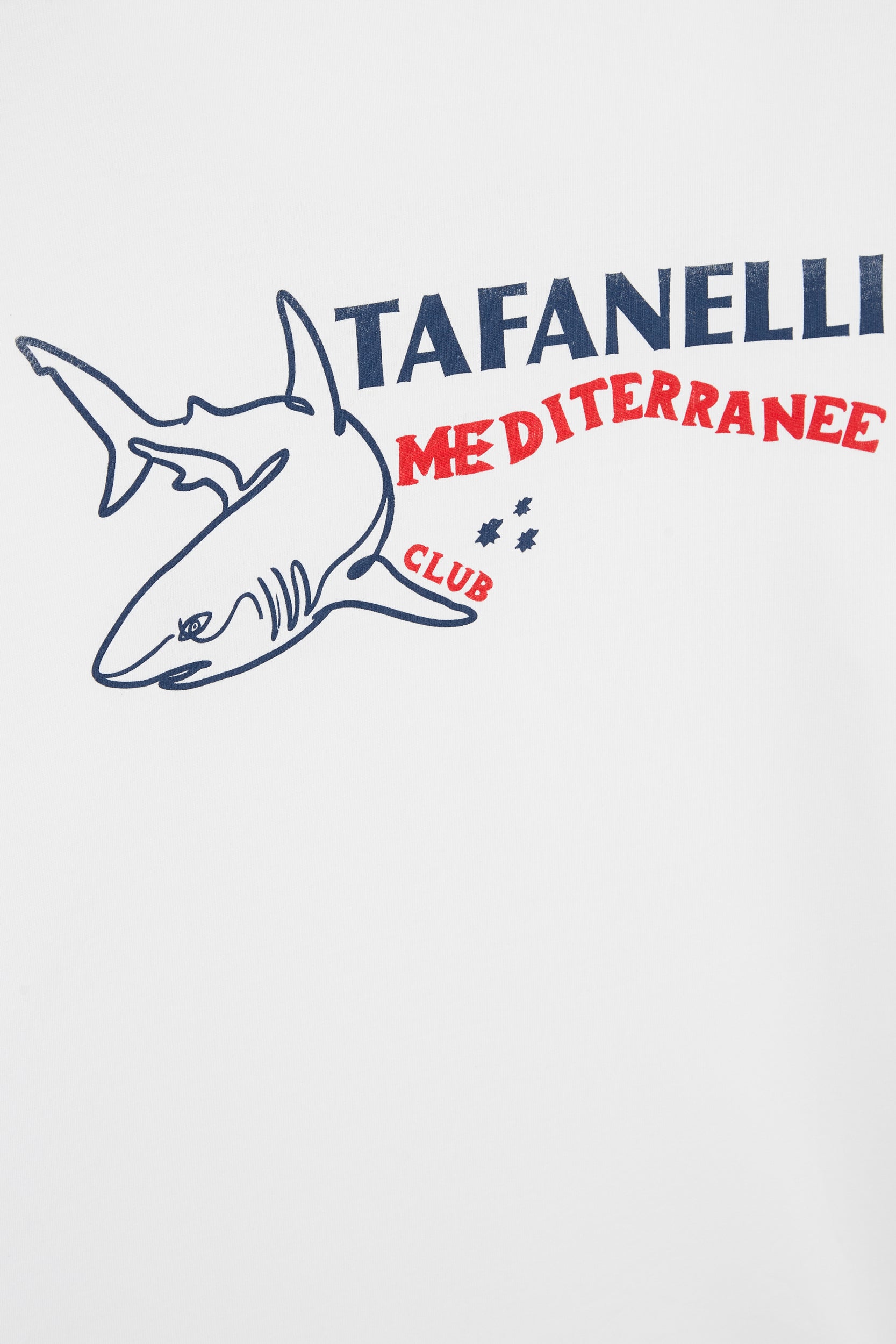 TAFANELLI T-Shirts LE REQUIN T-shirt tailles XS à XXL coton