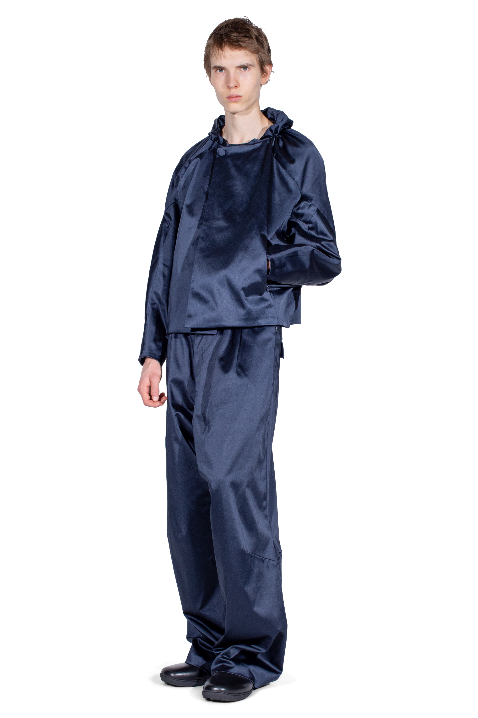 Kiko Kostadinov Outerwear HELMOND Gathered Blouson blouson Dark Sapphire court