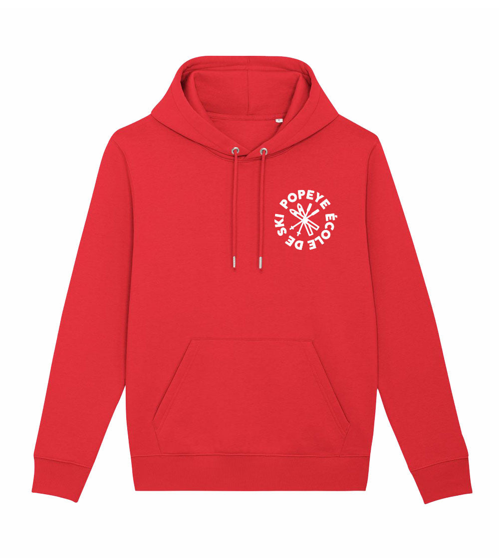 Juste Un T-shirt Sweats à Capuche Enlève un ski sweat bleu clair