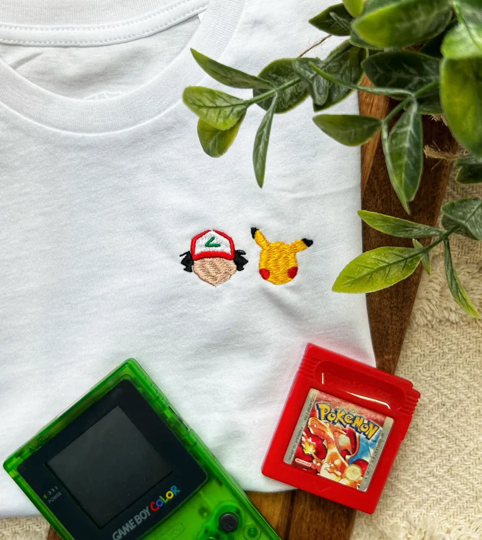 Juste Un T-shirt T-shirts Enfants Sacha t-shirt brodé coton bio