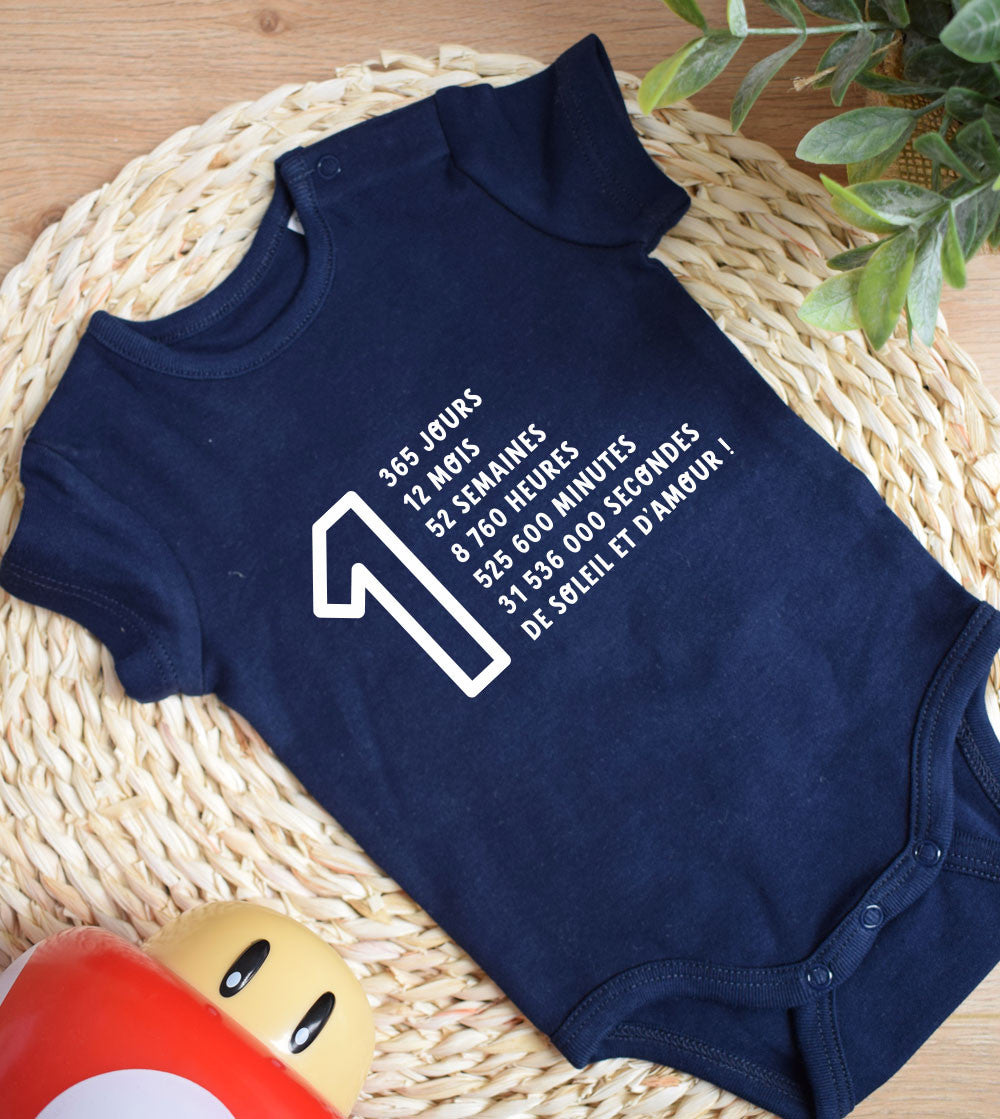 Juste Un T-shirt Bébé 1 an body bébé