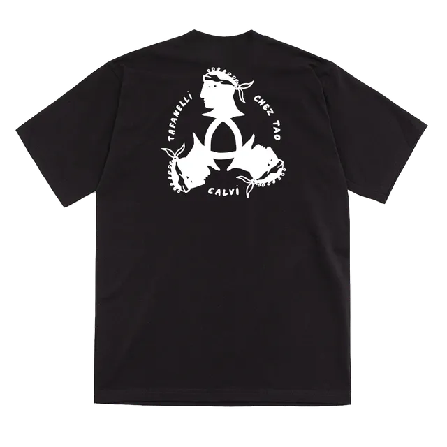TAFANELLI T-Shirts Chez Tao t-shirt noir
