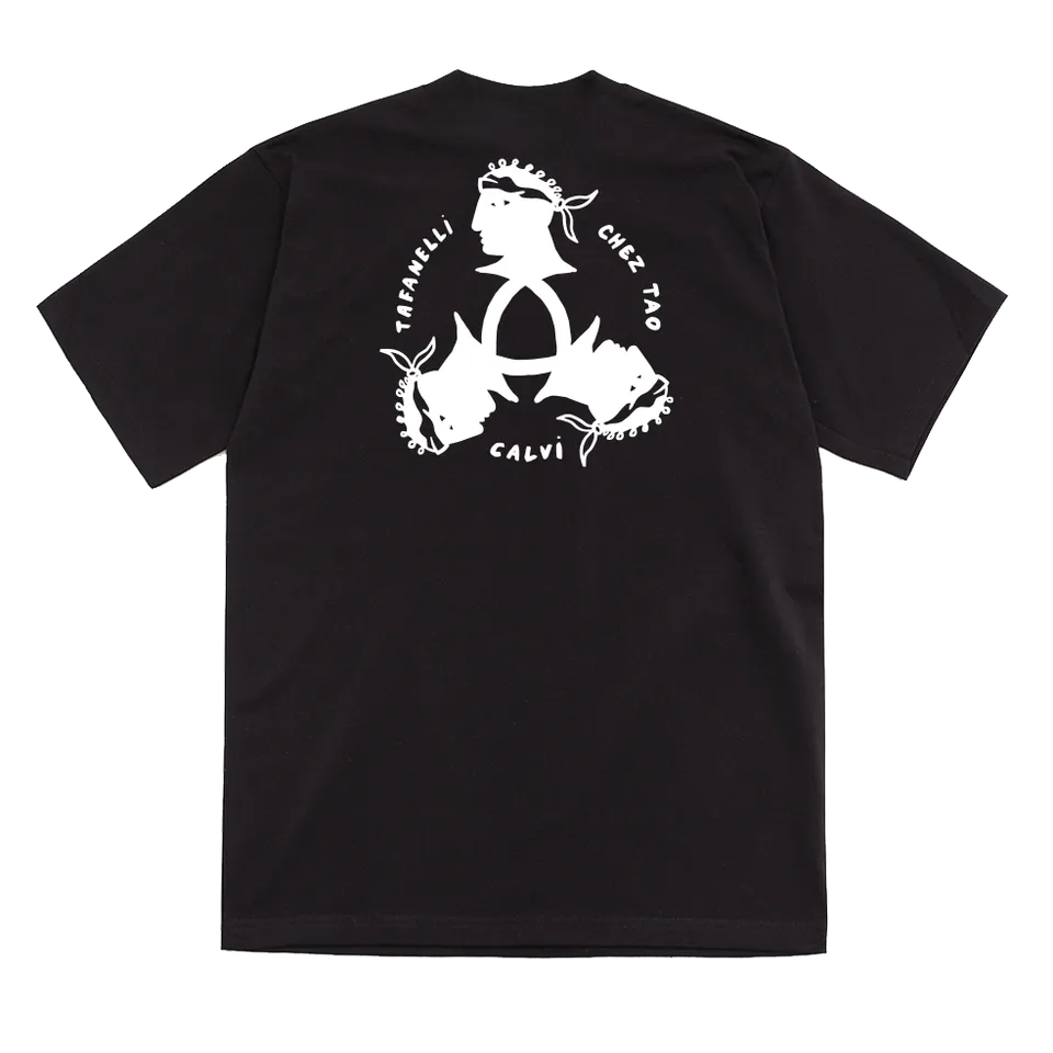 TAFANELLI T-Shirts Chez Tao t-shirt noir