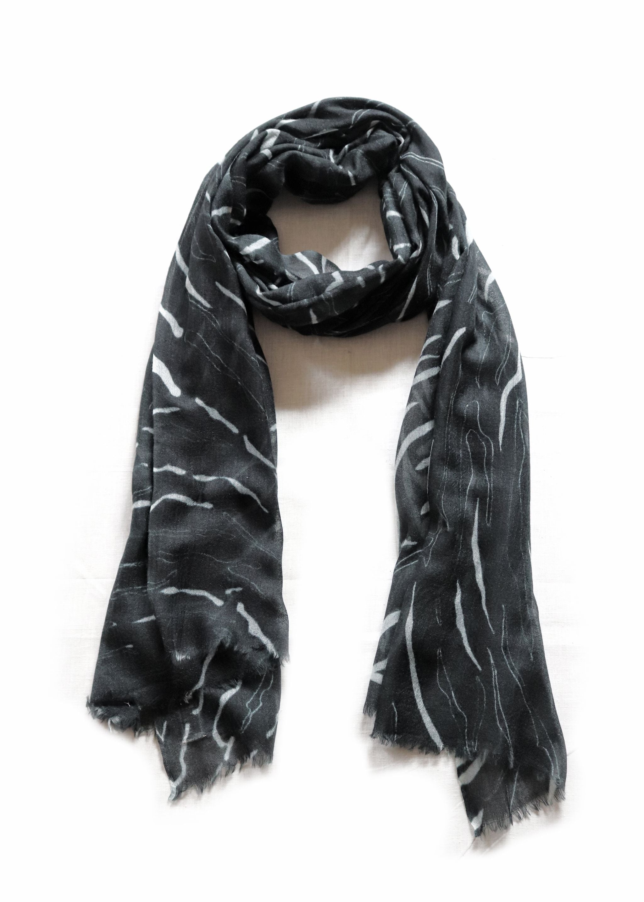 COUNTRYMADE Accessories Terrain Maize Scarf écharpe 70 x 200 cm laine cachemire