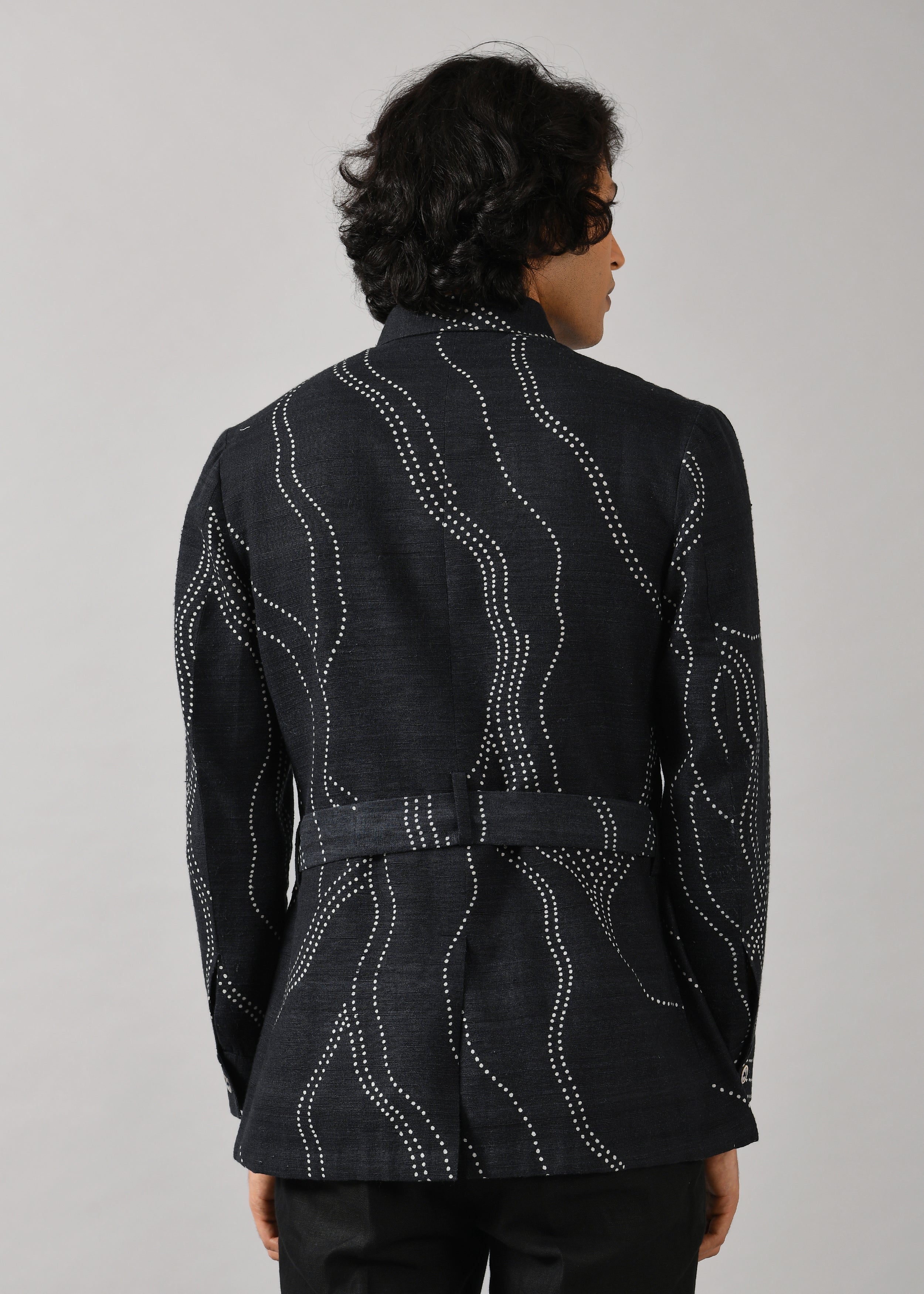 COUNTRYMADE Jackets Constellation Safari Jacket veste safari noire S coton-soie