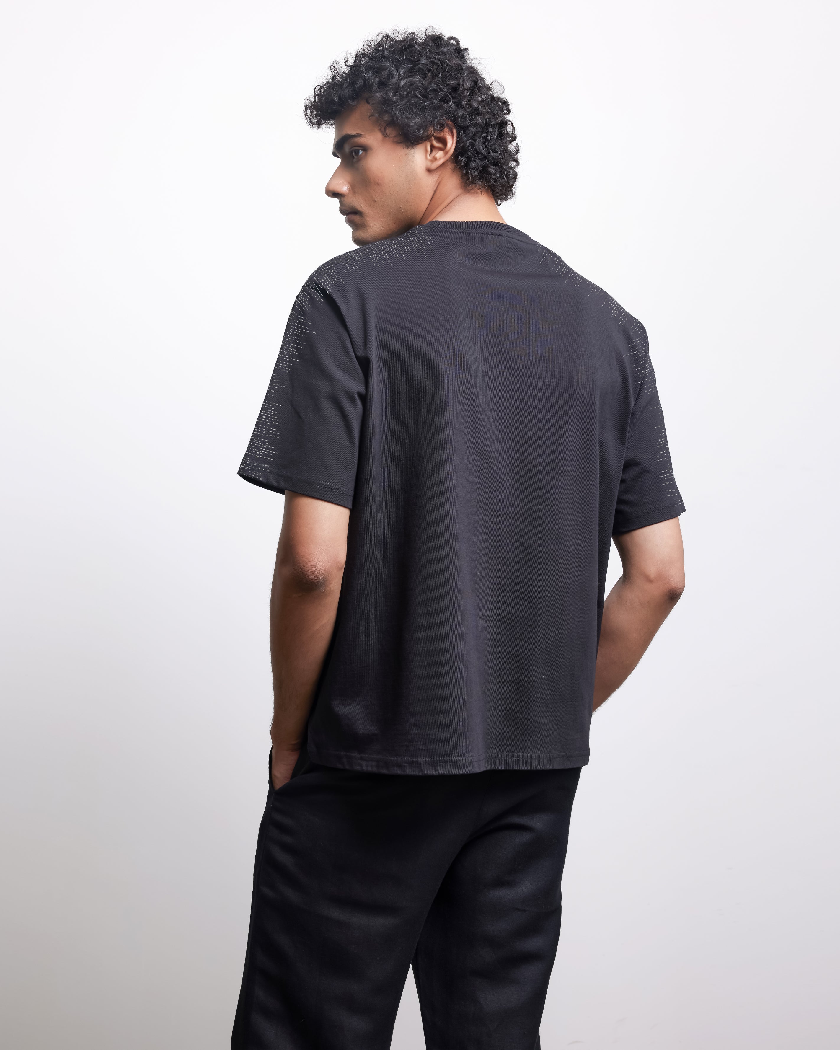 COUNTRYMADE T-shirts SHADOW Trace T-SHIRT t-shirt en coton brodé