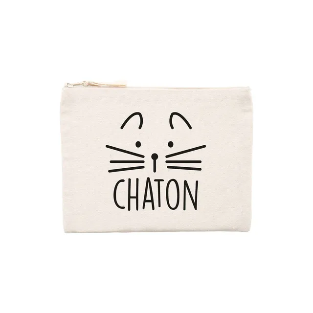 Juste Un T-shirt Pochettes Chaton pochette