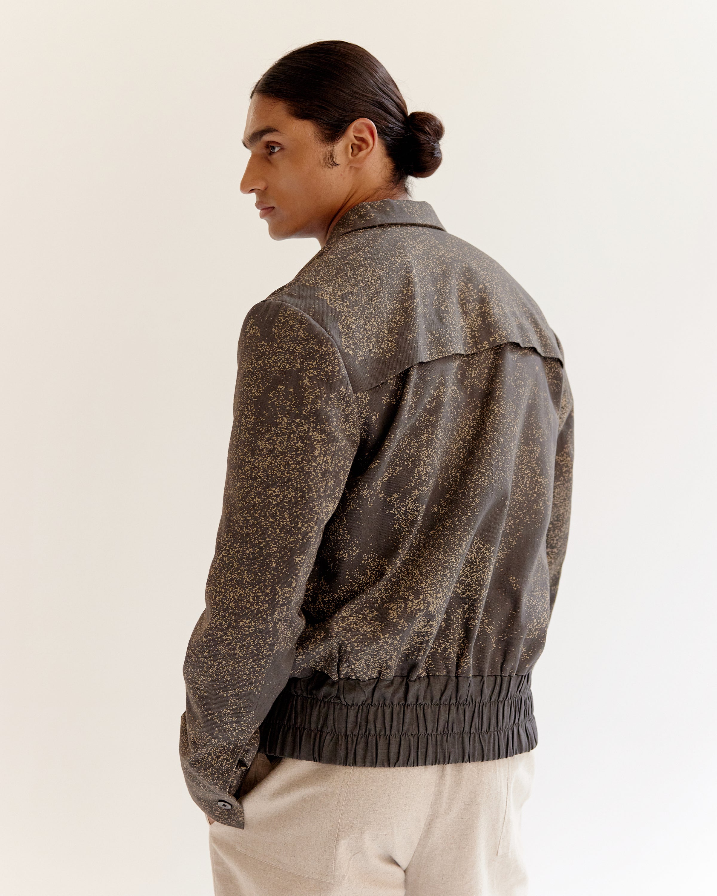 COUNTRYMADE Jackets Sandstorm Bomber Jacket veste bomber en denim imprimé