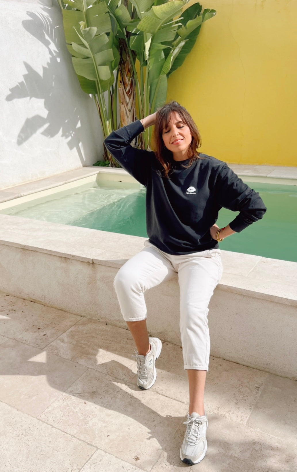 PANTRUCHE Sweats PANTRUCHE carbone sweat coton bio S/M/L