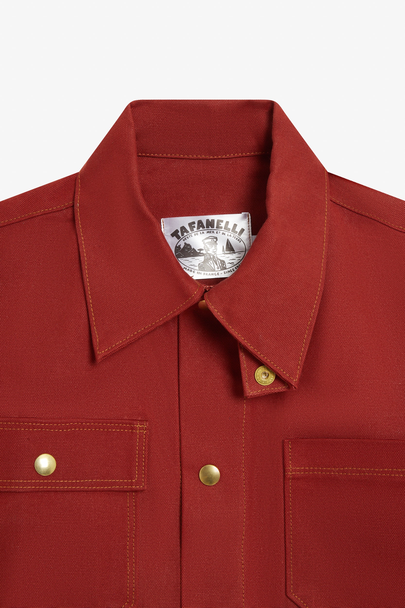 TAFANELLI Vestes Roccapina veste parka terracotta édition limitée