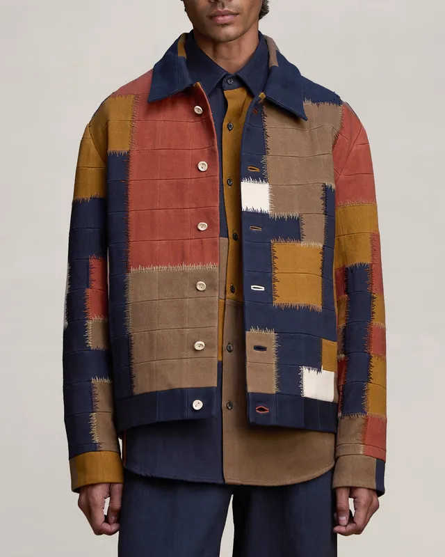 COUNTRYMADE Jackets PATCHWORK BOUND JACKET veste denim artisanal