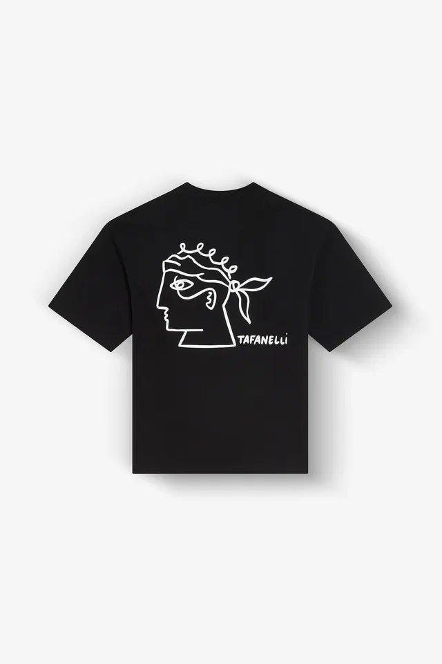 TAFANELLI T-Shirts LE CORSICA t-shirt noir tailles XS à XXL