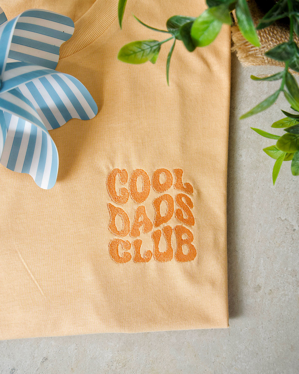 Juste Un T-shirt T-shirts Brodés Cool Dads Club t-shirt homme coton bio
