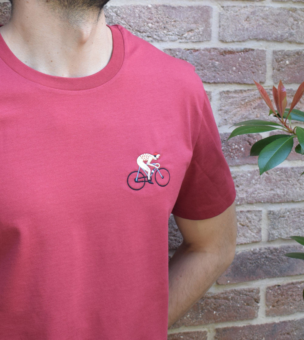 Juste Un T-shirt T-shirts Brodés Le Tour mon Amour t-shirt brodé vélo