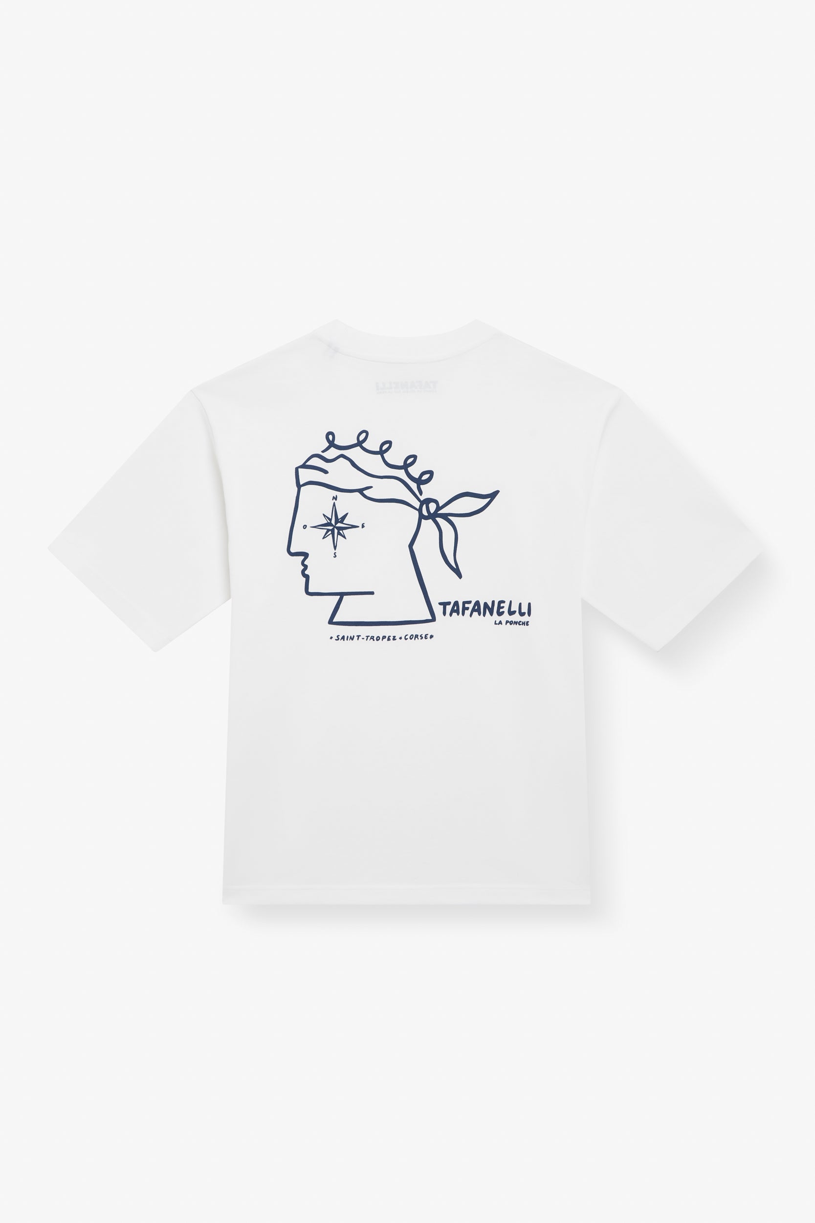 TAFANELLI T-Shirts Le Ponche t-shirt Saint-Tropez